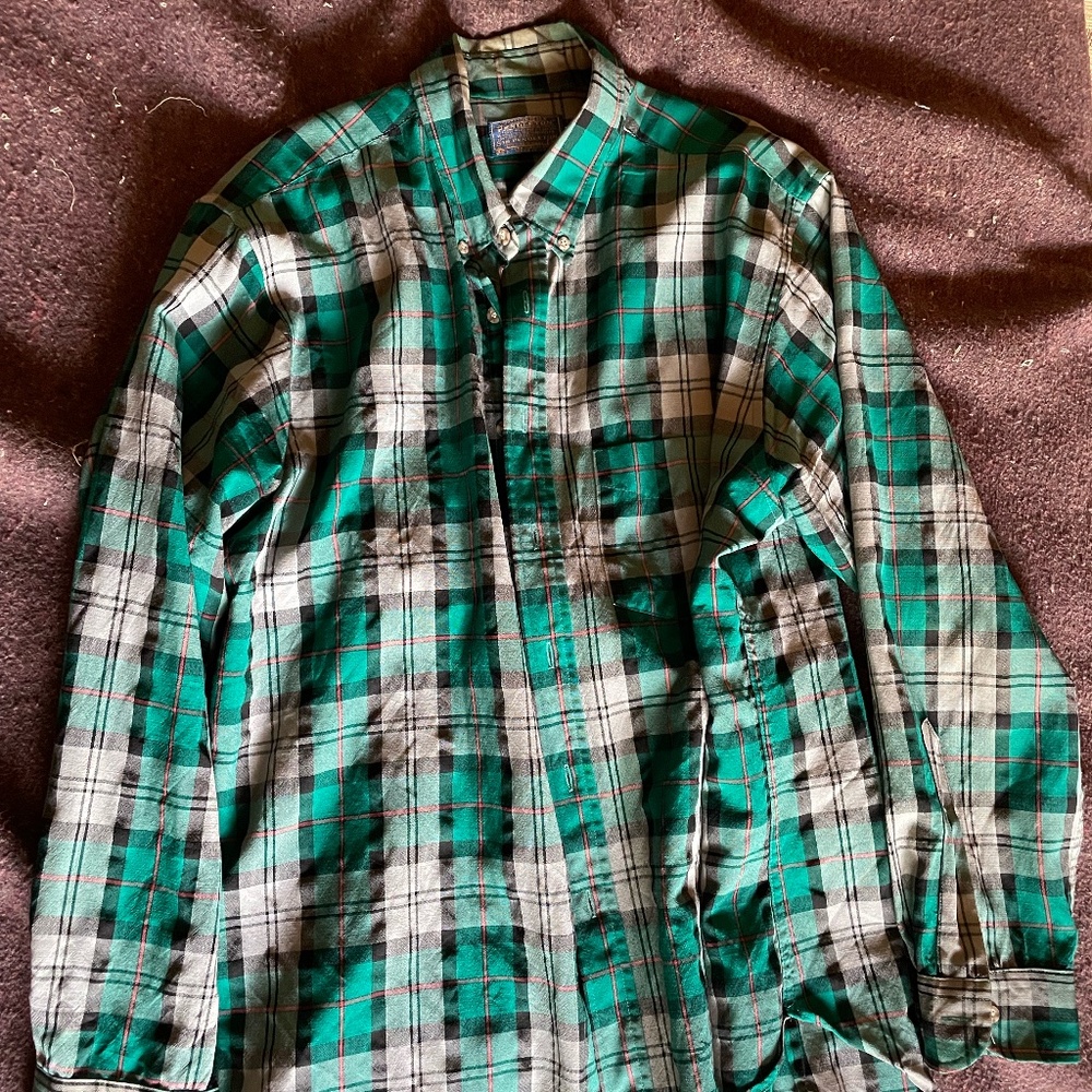 Pendelton Wool Flannel Shirt size XL